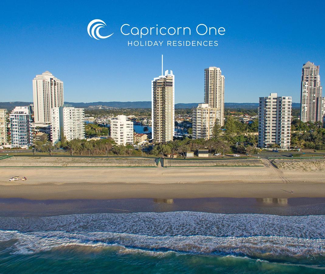 Capricorn One Beachside Holiday Apartments - Official โกลด์โคสต์ ภายนอก รูปภาพ