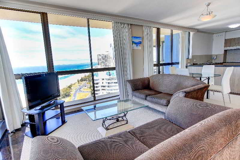 Capricorn One Beachside Holiday Apartments - Official โกลด์โคสต์ ภายนอก รูปภาพ